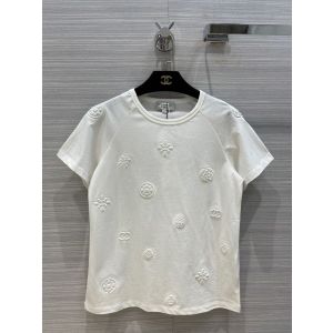 Louis Vuitton Monogram Chain Plain Cotton Short Sleeves Logo T-Shirts (TEE- SHIRT IMPRIME LV ESCALE, 1A8QDK 1A8QDL 1A8QDM, 1A8QDG 1A8QDH 1A8QDI 1A8QDJ)