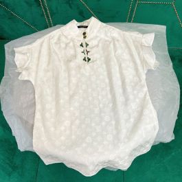 Shop Louis Vuitton Frill blouse (1A5M05) by LESSISMORE☆
